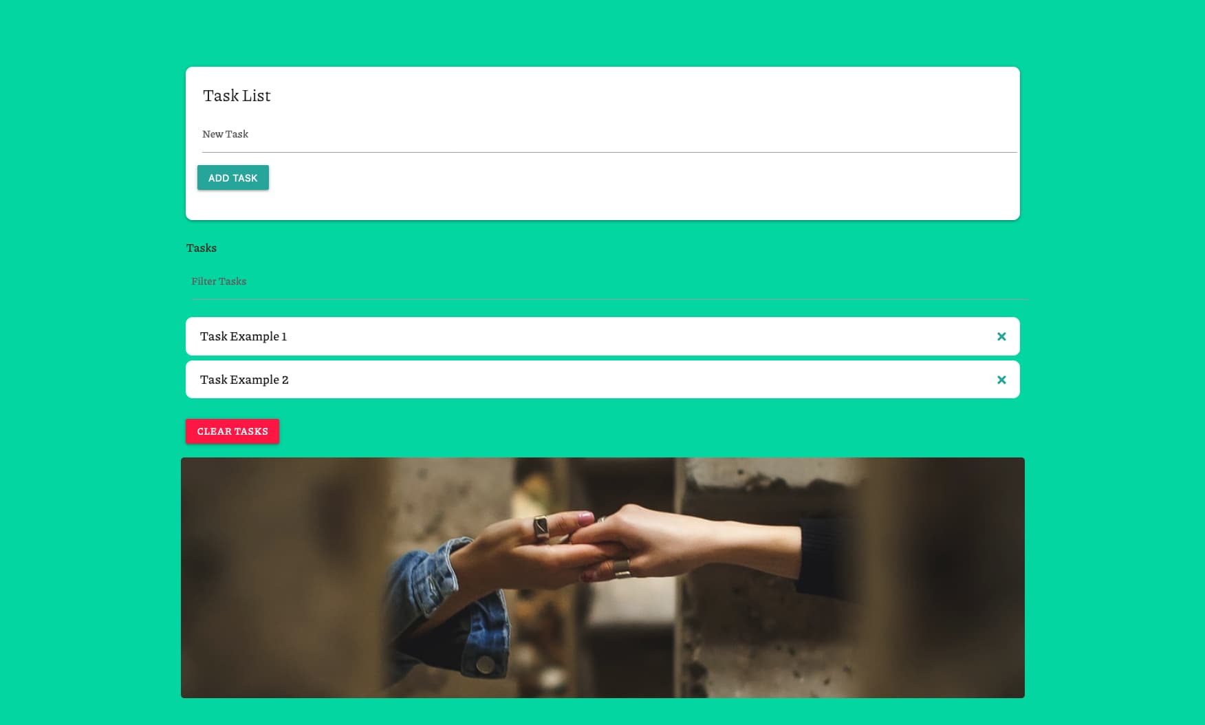 Tasklist javascript project